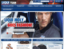 Tablet Screenshot of liqui-moly-teamshop.de